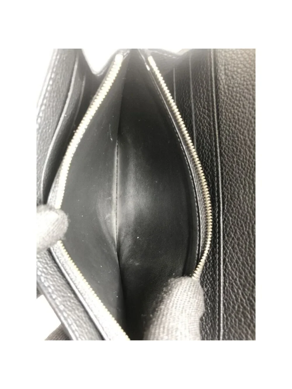 Louis Vuitton Monogram Empreinte Portefeuille Sarah Wallet Black